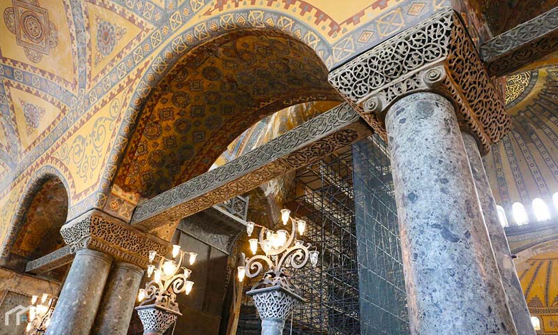 Hagia Sophia arches