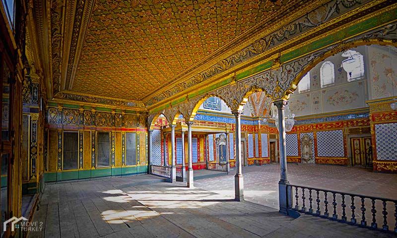 Topkapi Palace inside